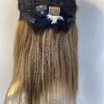 Extra long pre loved brown wig. Brls804