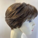 New short Noriko ginger brown boxed wig. Bbrss483