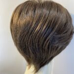 New short Noriko ginger brown boxed wig. Bbrss483