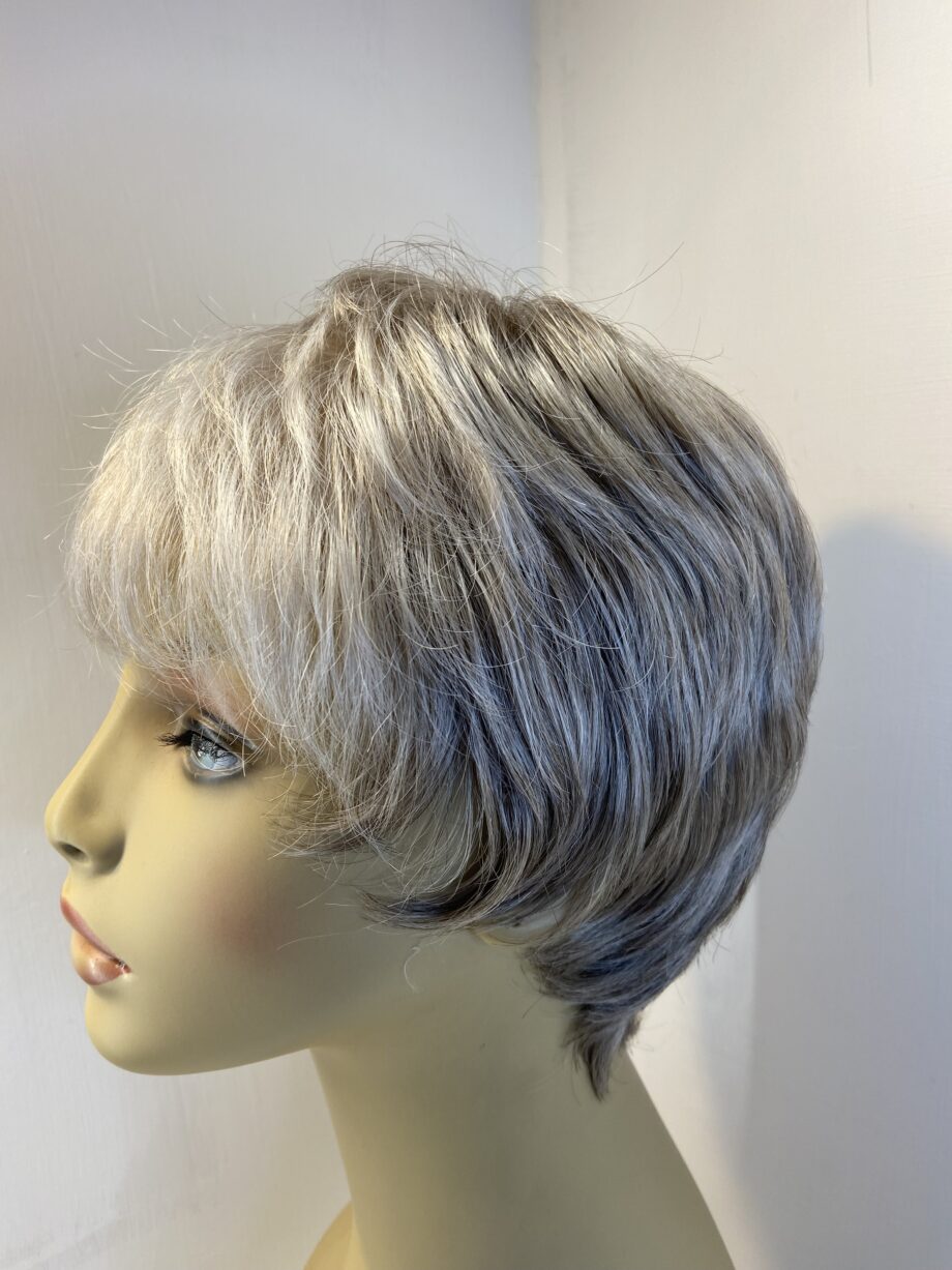 Silver dimples designed wig. Gsw805