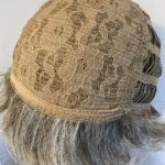Stylish blonde new designer donated wig. Bblsw484
