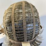 Stylish blonde new designer donated wig. Bblsw484