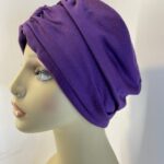 Purple warm hat. 121