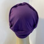 Purple warm hat. 121