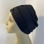 New warm black hat. 123