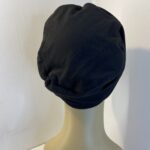 New warm black hat. 123