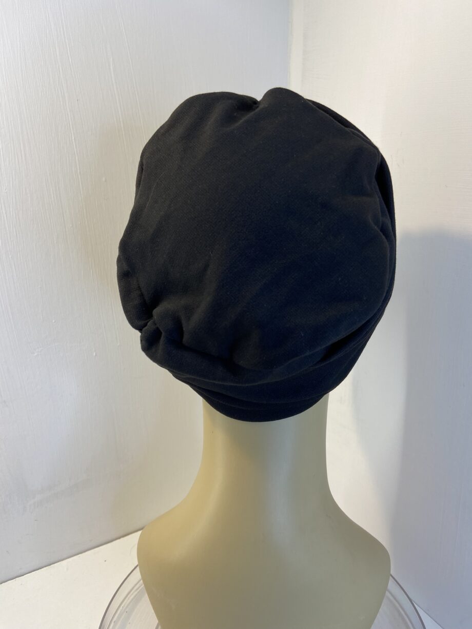 New warm black hat. 123