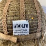 Short superb blonde Adolfo wig. Blss808