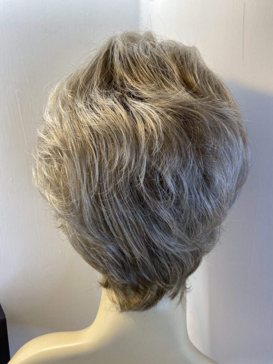 Blonde / grey beautiful natural image wig. Bgsw780