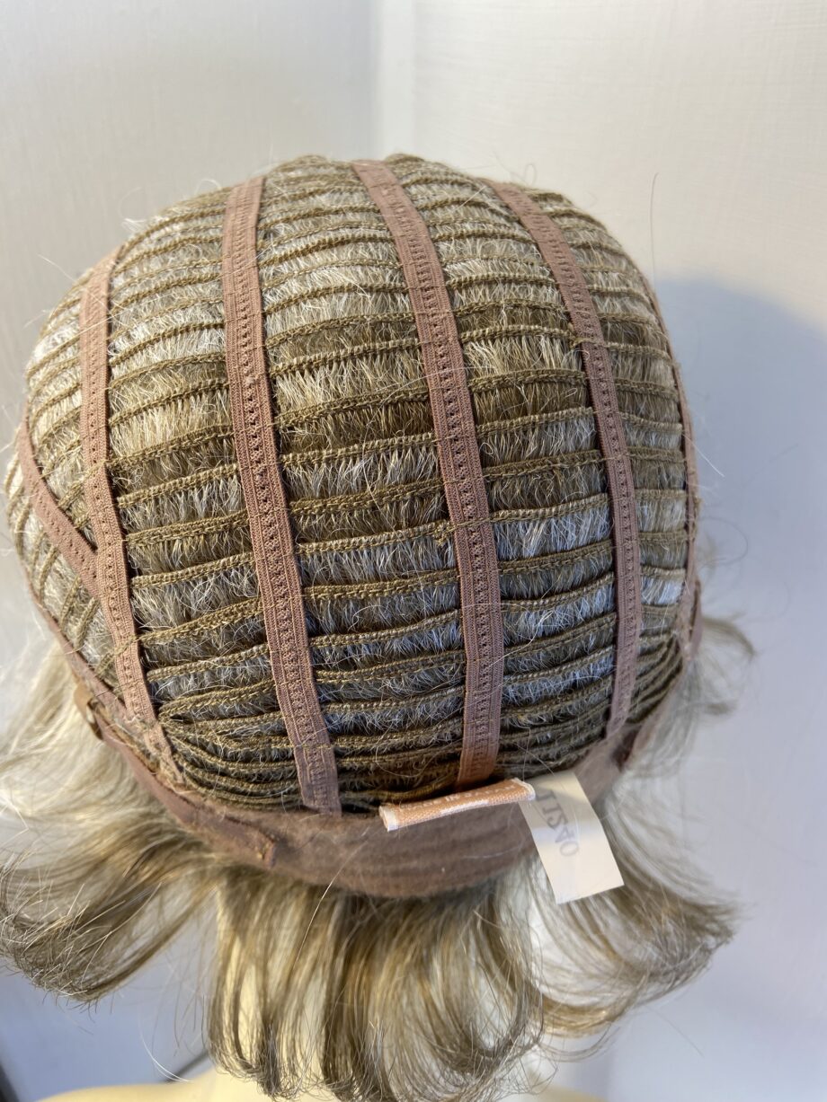 Blonde / grey beautiful natural image wig. Bgsw780