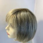 Blonde rooted soft cap beautiful wig. Blms812