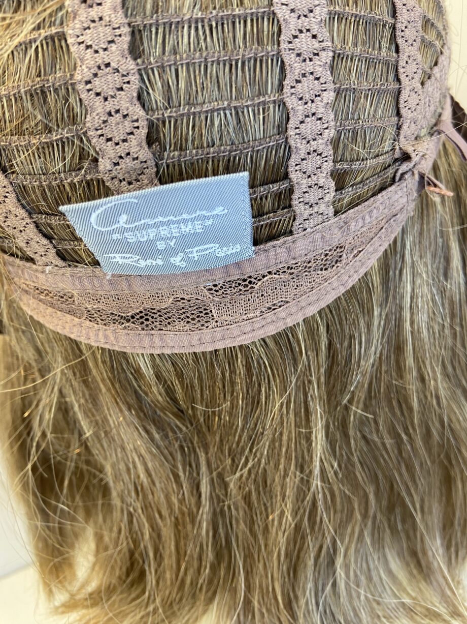 Human hair brown long wig. Brlw512