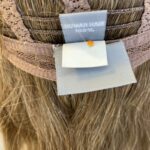 Human hair brown long wig. Brlw512