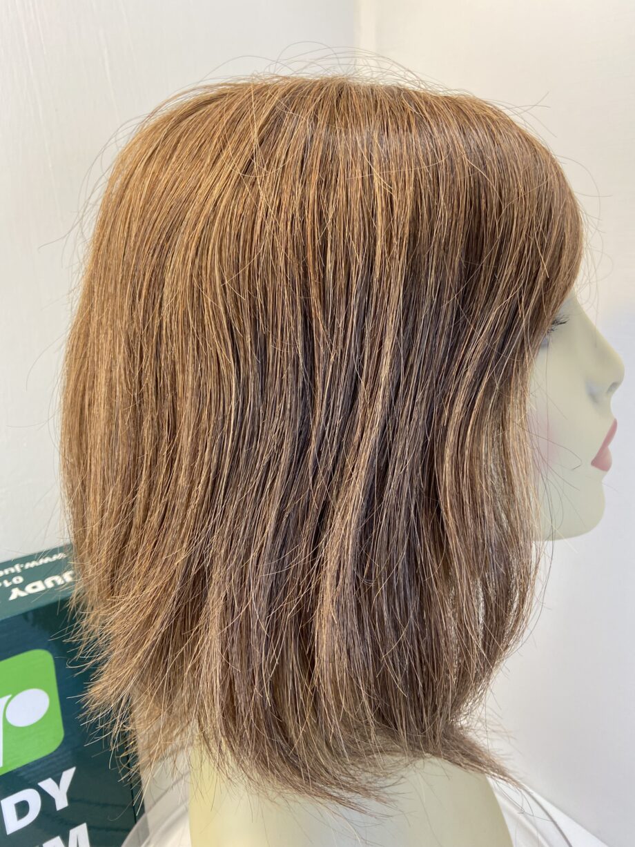Human hair brown wig. Bbrms493