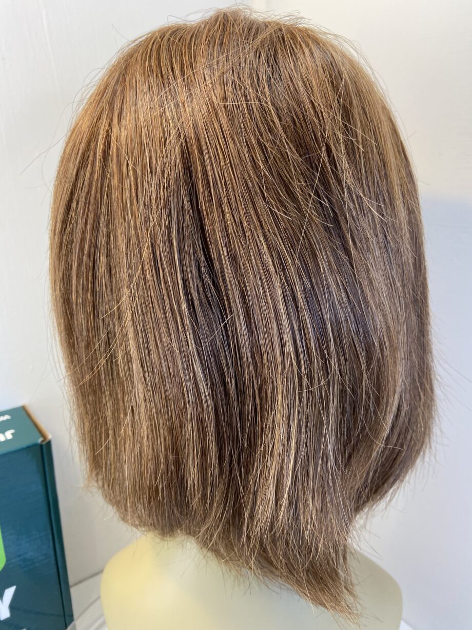 Human hair brown wig. Bbrms493