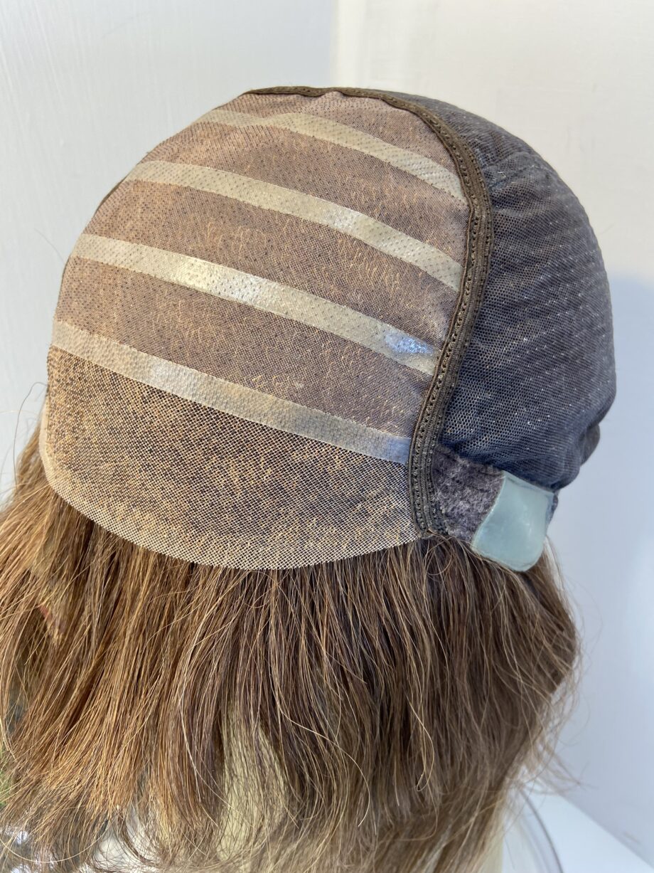 Human hair brown wig. Bbrms493