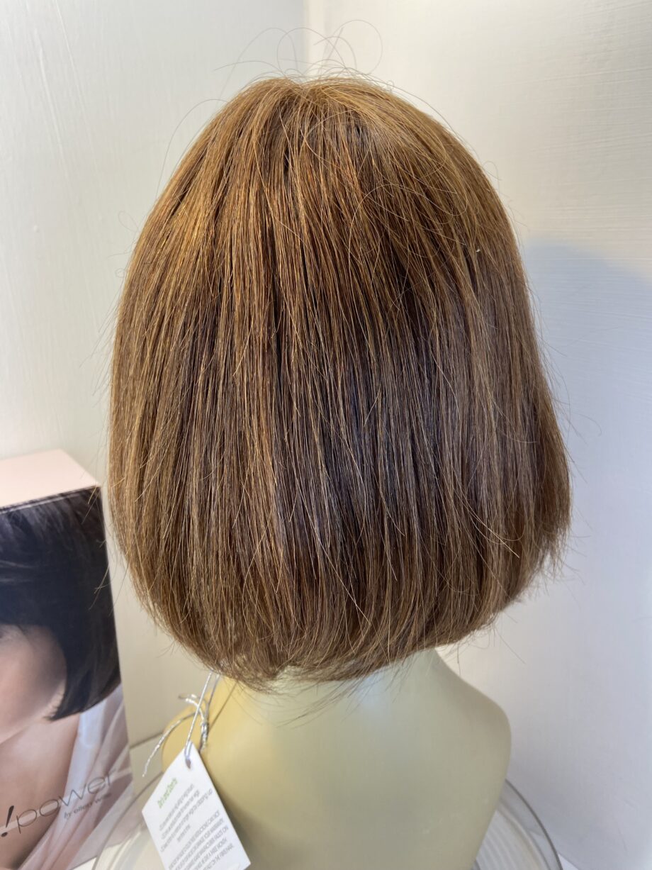 Human hair chocolate brown wig. Bbrms450