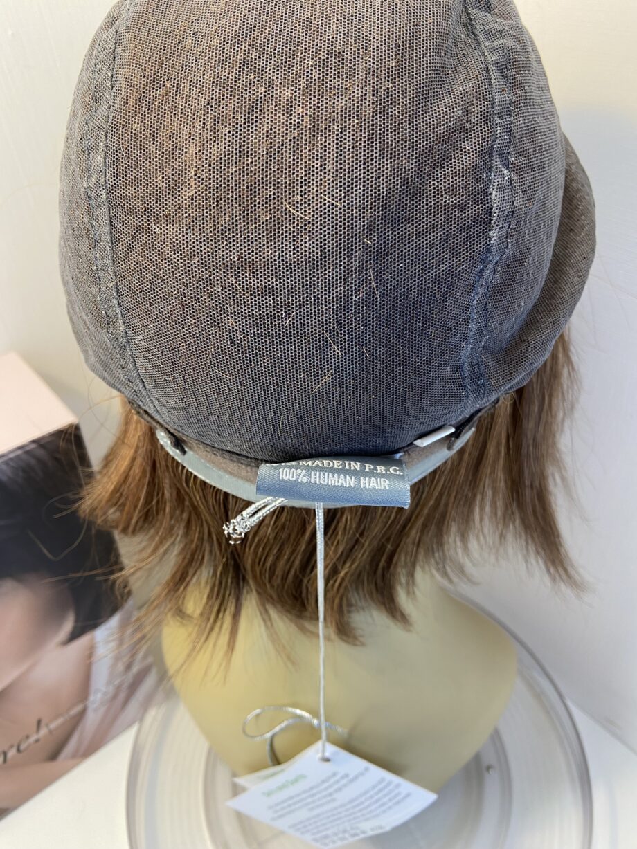 Human hair chocolate brown wig. Bbrms450