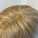 Blonde human hair wig. Boms517