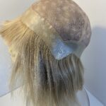 Blonde human hair wig. Boms517