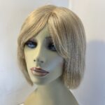 Human hair soft blonde wig. Boms518