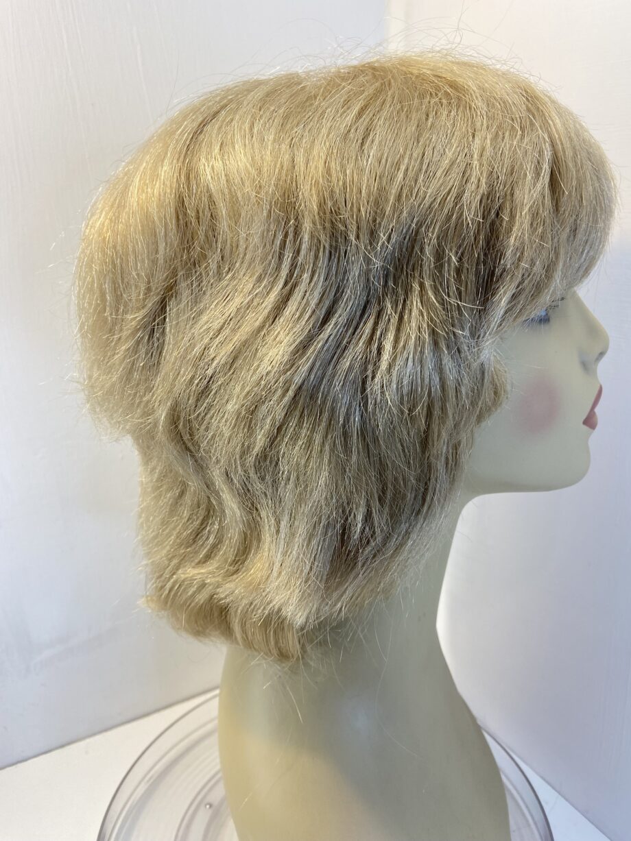 Human hair blonde wig. Blmw516