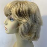 Human hair blonde wig. Blmw516