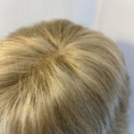 Human hair blonde wig. Blmw516