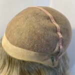 Human hair blonde wig. Blmw516
