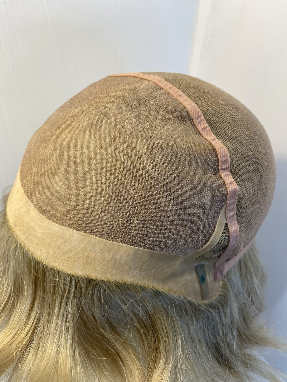 Human hair blonde wig. Blmw516