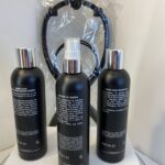 Wig care products and stand 129