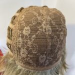 Spring honey blonde Rene of Paris wig. Bblms491