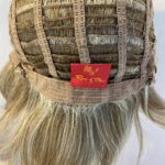 Spring honey blonde Rene of Paris wig. Bblms491
