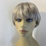 Silver grey short wig. Gss610