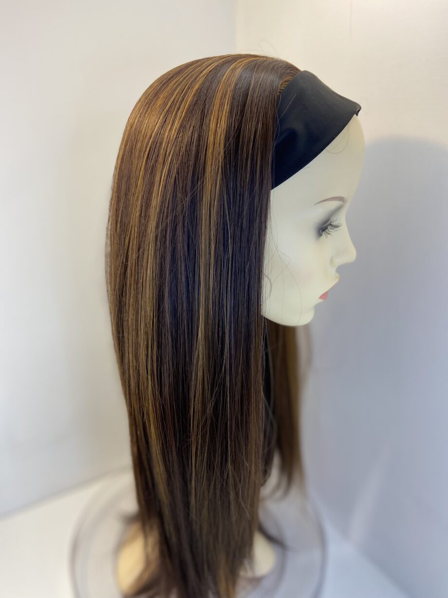 New Very long brown hair piece. Brls611
