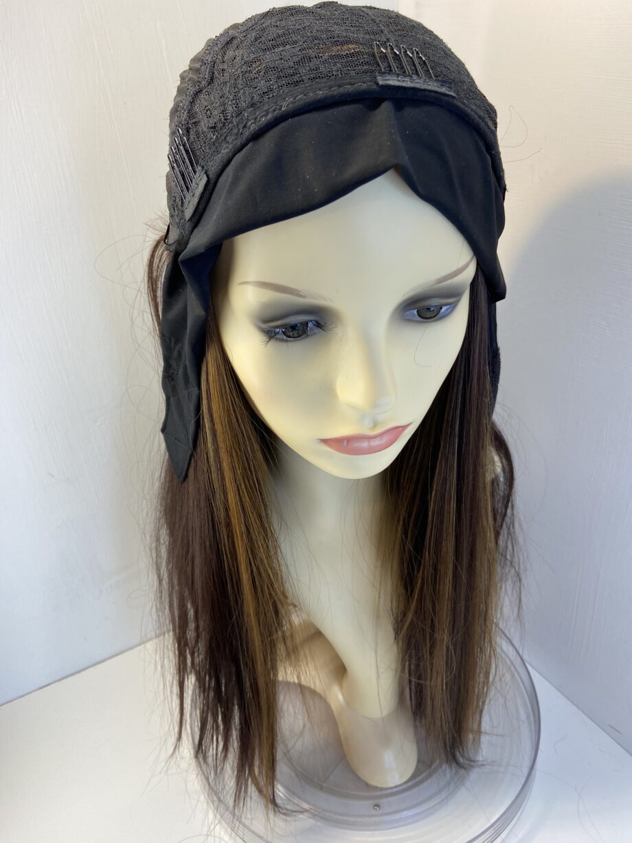 New Very long brown hair piece. Brls611