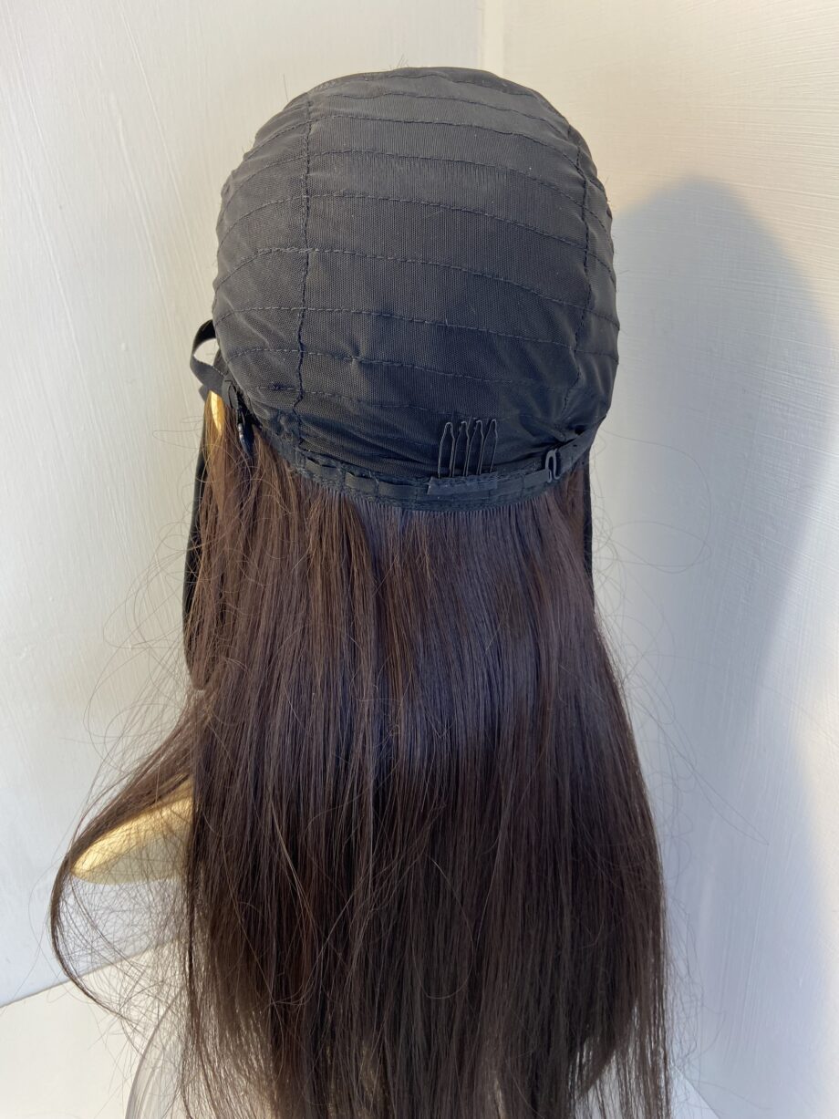 New Very long brown hair piece. Brls611