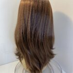 New long brown wig. Brls614