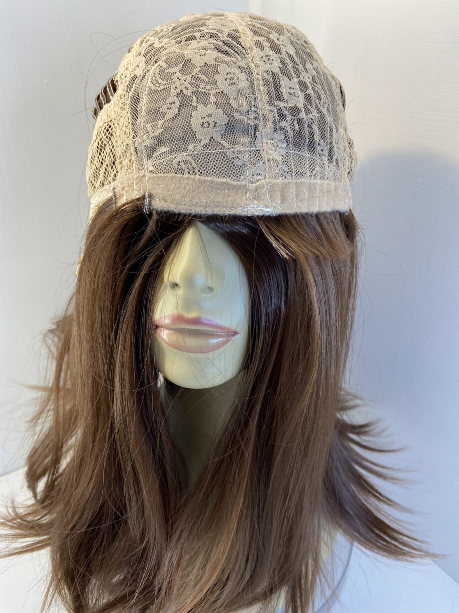 New long brown wig. Brls614