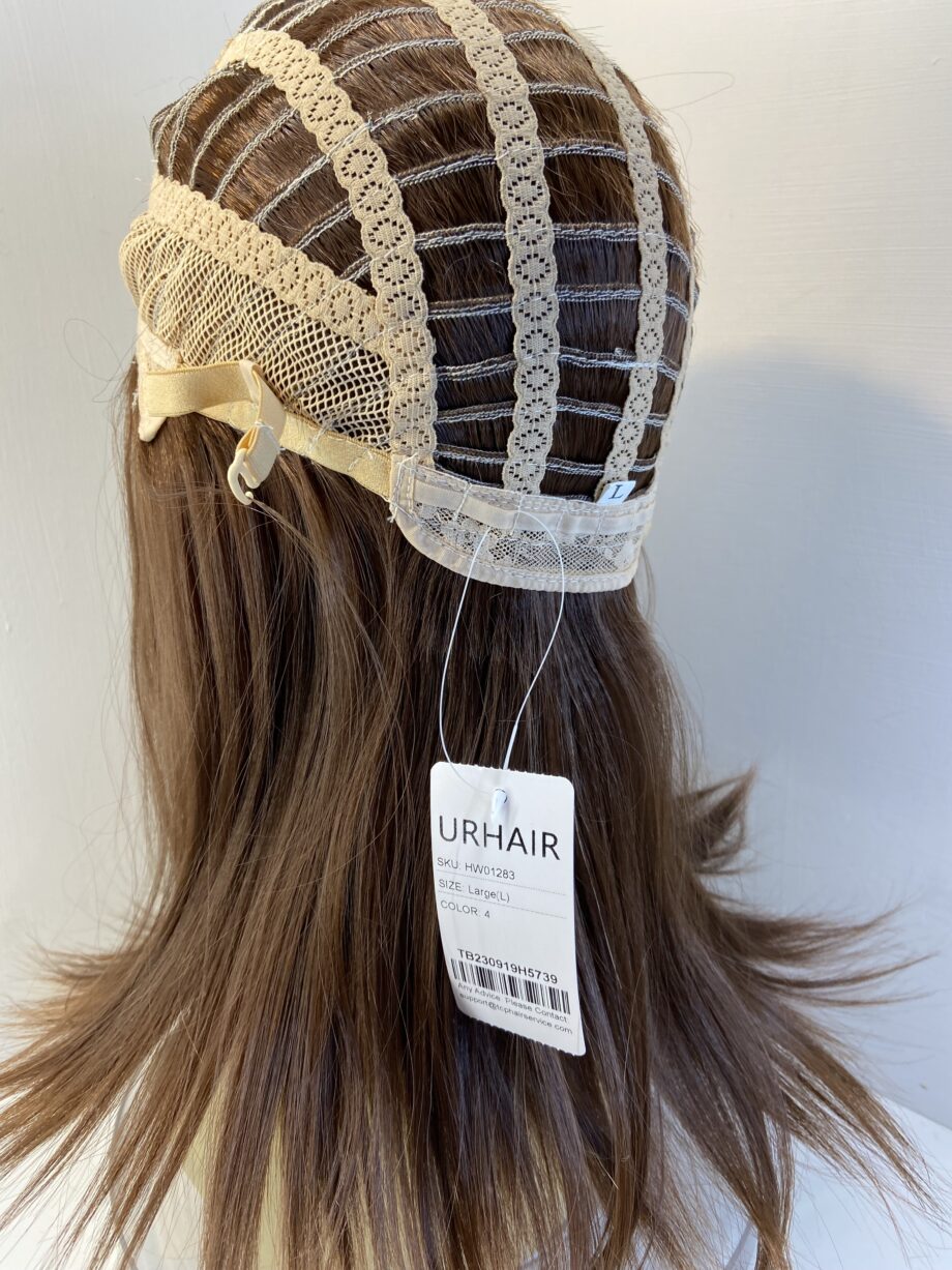 New long brown wig. Brls614
