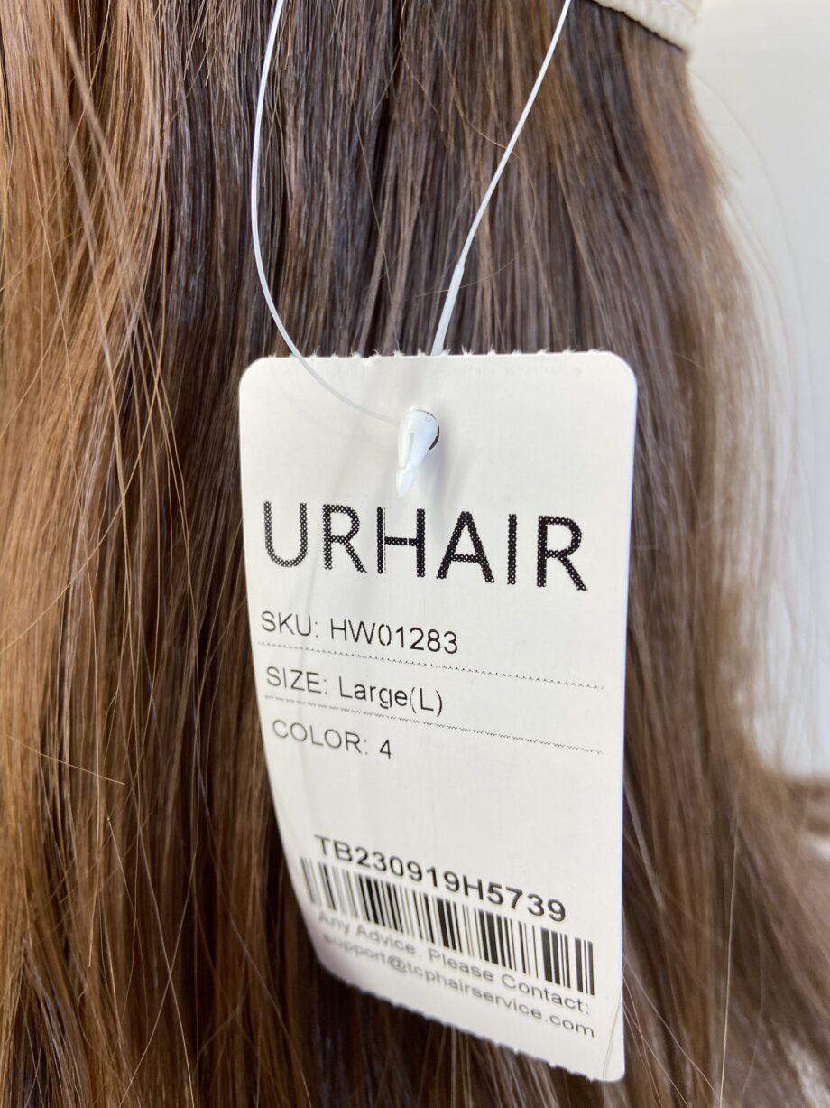 New long brown wig. Brls614