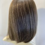 Long brown designer wig. Brms732