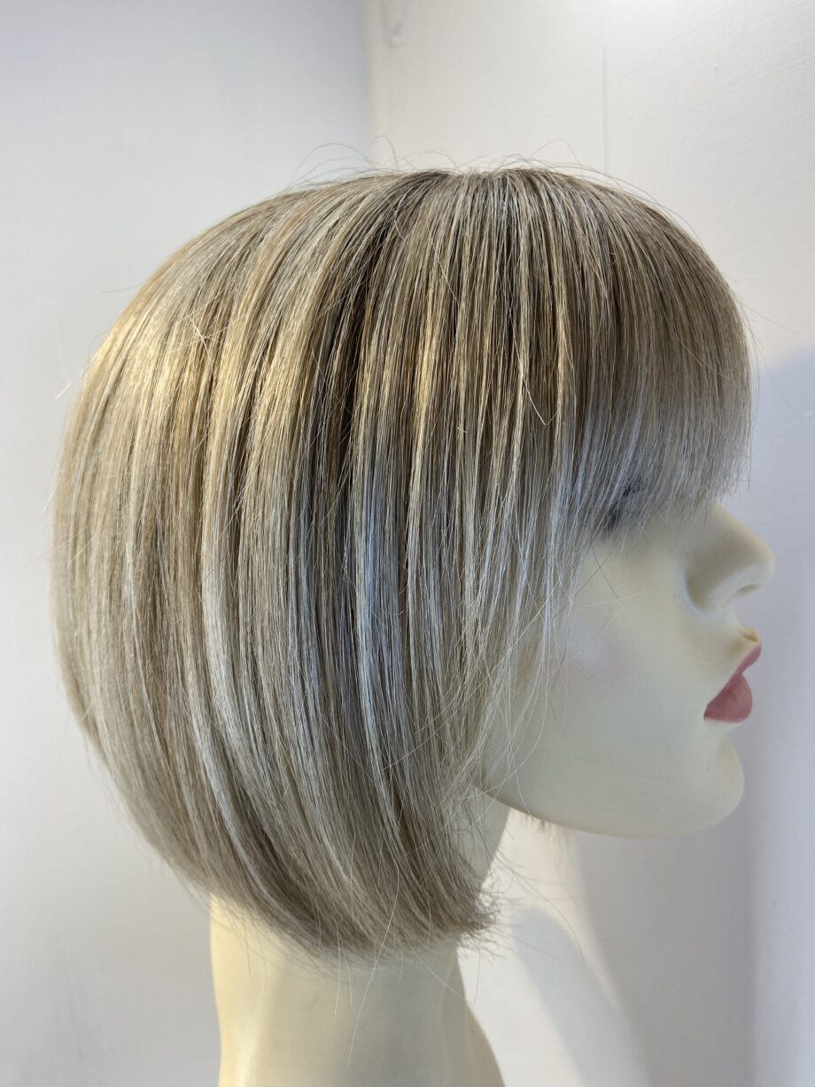 Soft cap new blonde rooted wig. Blms618