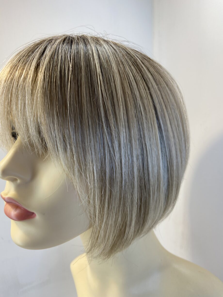 Soft cap new blonde rooted wig. Blms618