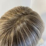 Soft cap new blonde rooted wig. Blms618