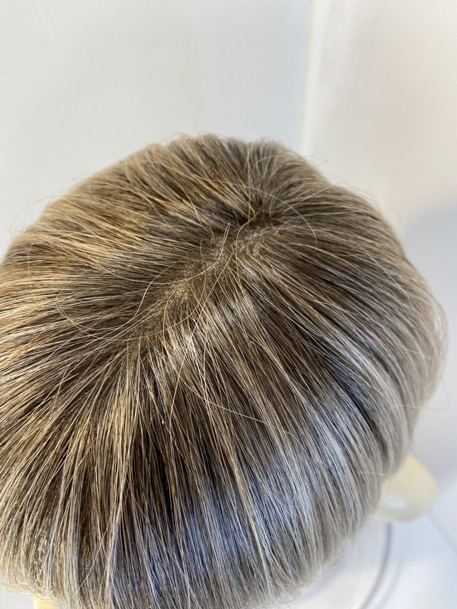 Soft cap new blonde rooted wig. Blms618