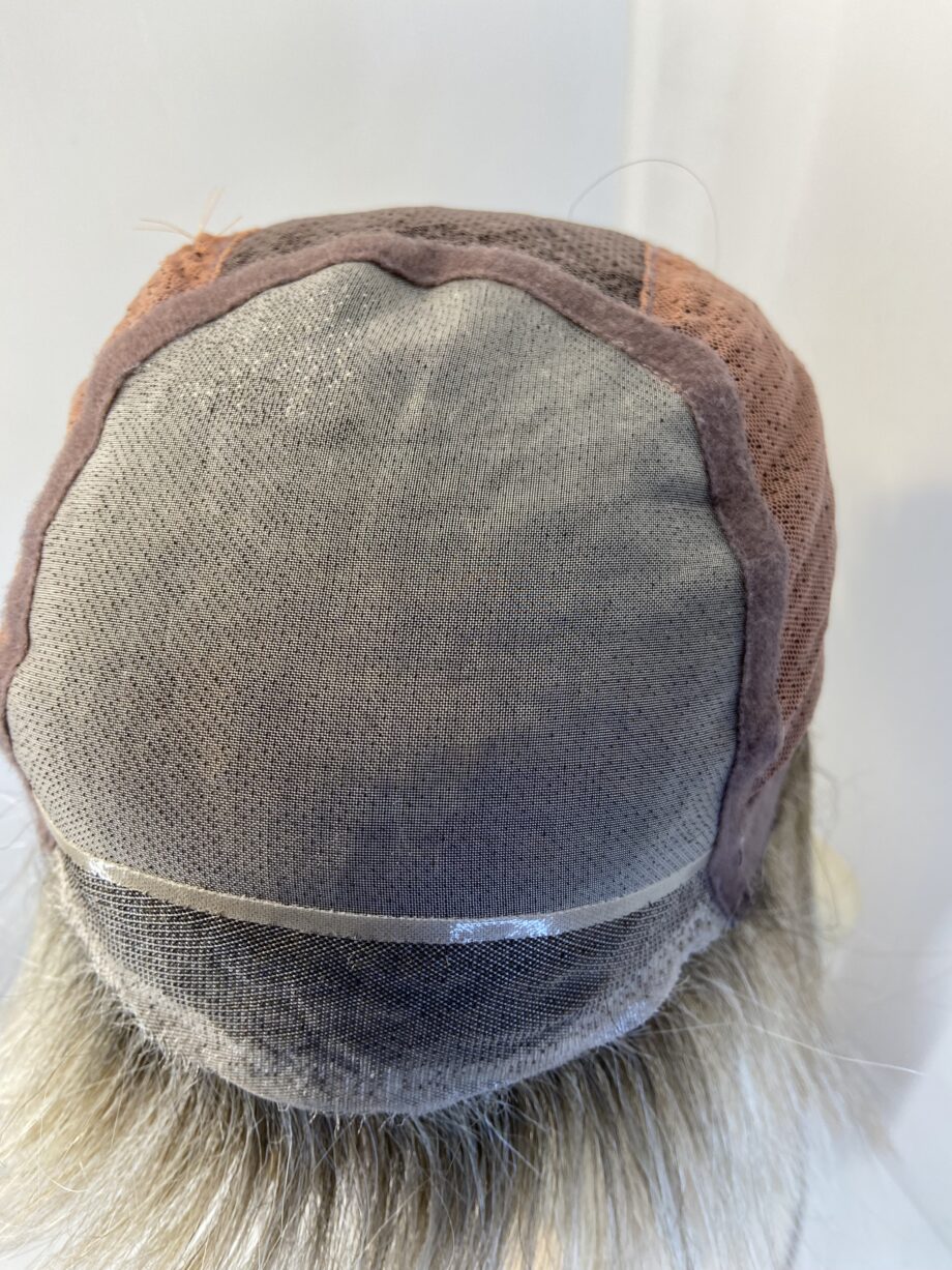 Soft cap new blonde rooted wig. Blms618