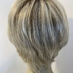 Rooted blonde stylish wig. Blss620