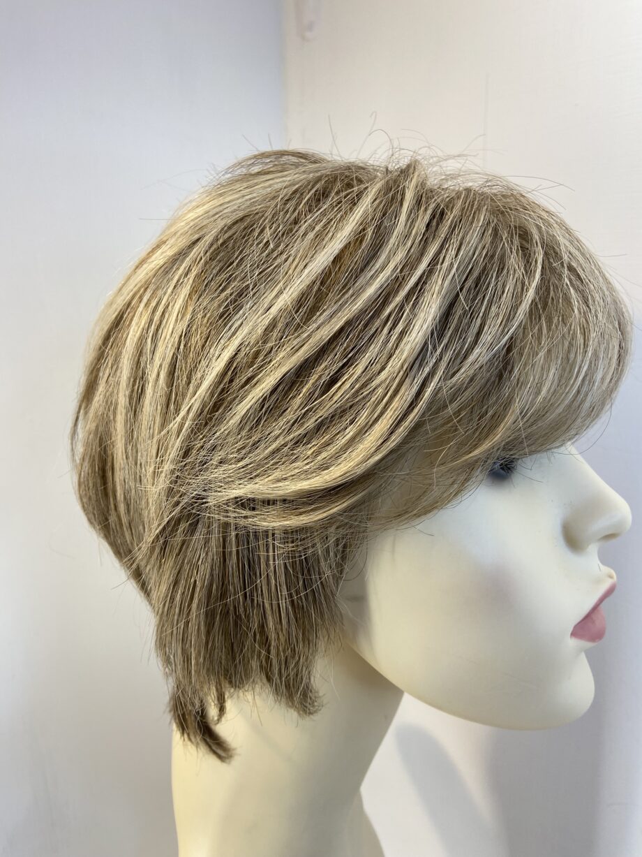 Light brown/ blonde soft cap wig. Blsw314