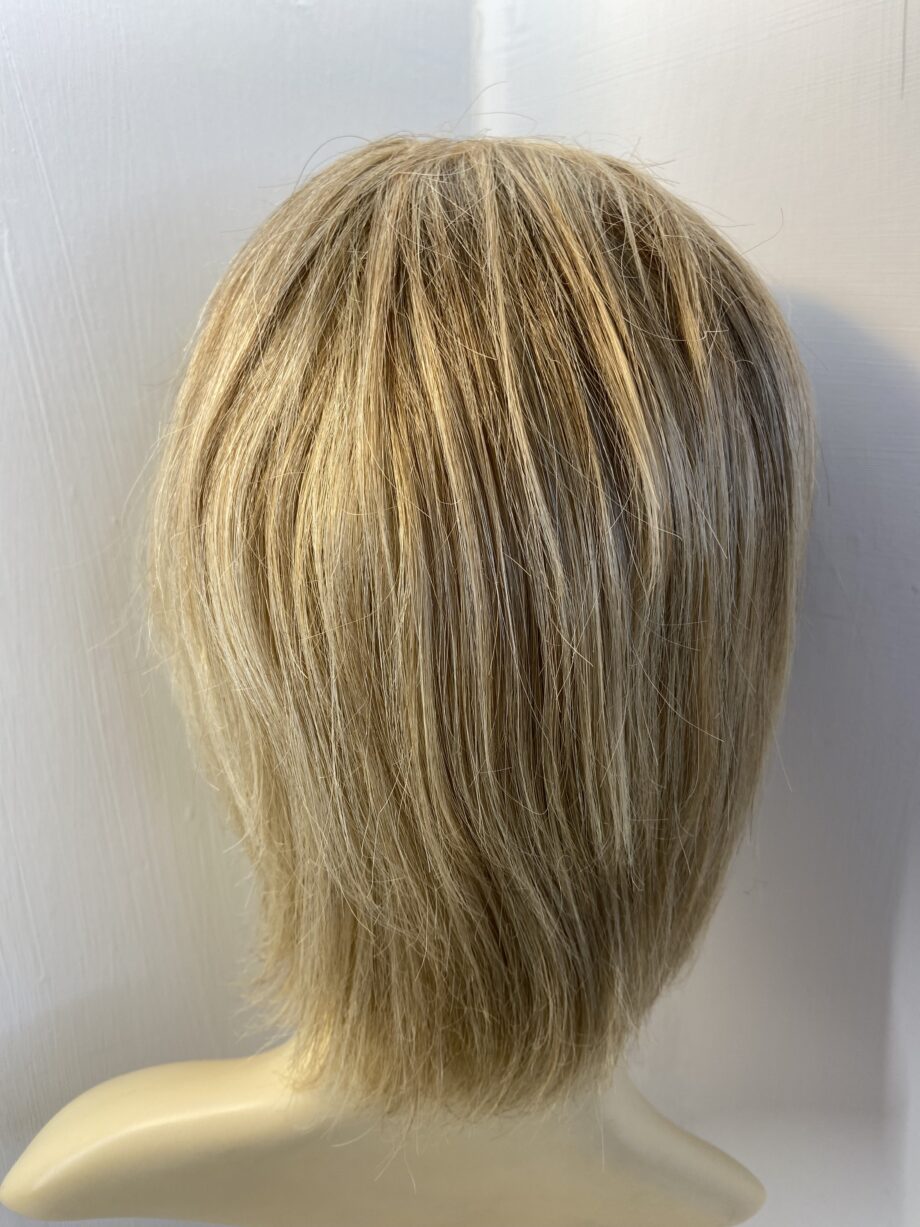 Blonde highlighted wig. Blms316